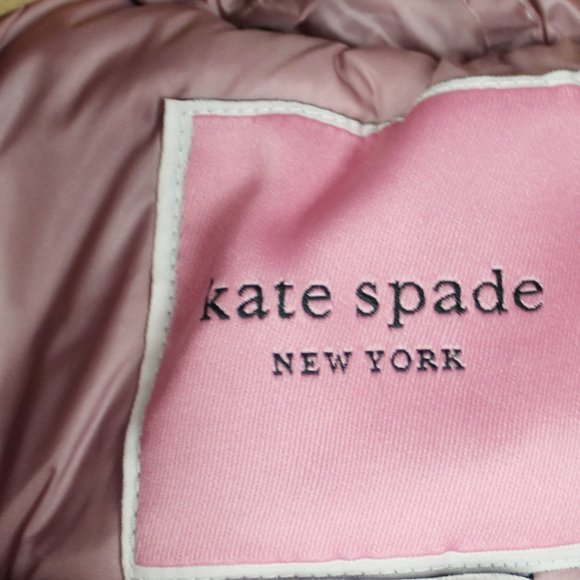 NWT Kate Spade Untrimmed Fitted Down Coat - Picture 10 of 16